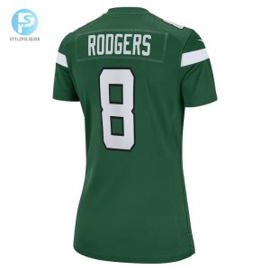 Womens New York Jets Aaron Rodgers Nike Green Player Jersey stylepulseusa 1 2