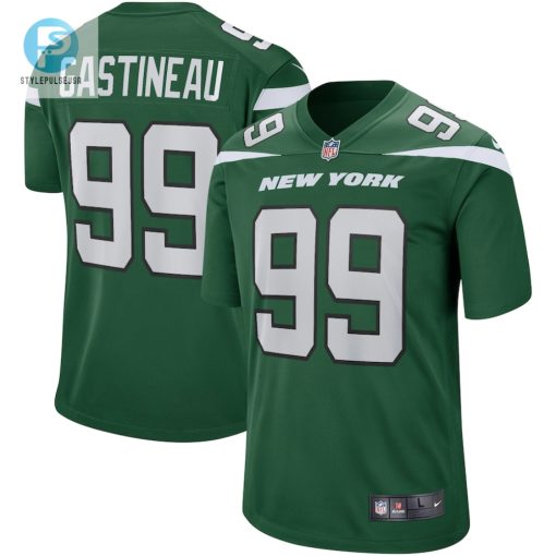 Mens New York Jets Mark Gastineau Nike Gotham Green Game Retired Player Jersey stylepulseusa 1