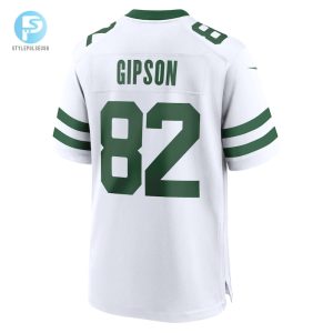 Mens New York Jets Xavier Gipson Nike White Alternate Game Jersey stylepulseusa 1 2