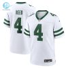 Mens New York Jets D.J. Reed Nike White Legacy Player Game Jersey stylepulseusa 1