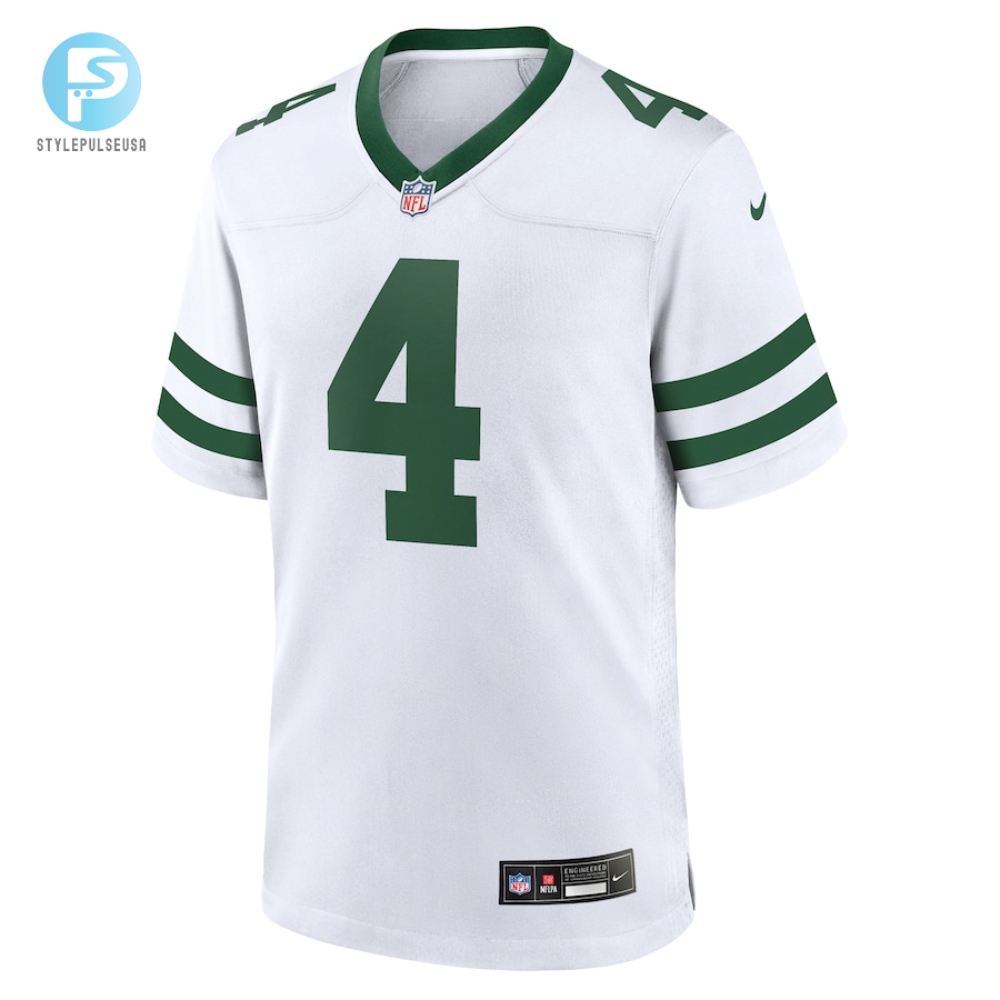 Mens New York Jets D.J. Reed Nike White Legacy Player Game Jersey 