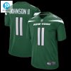 Mens New York Jets Jermaine Johnson Ii Nike Gotham Green Game Jersey stylepulseusa 1