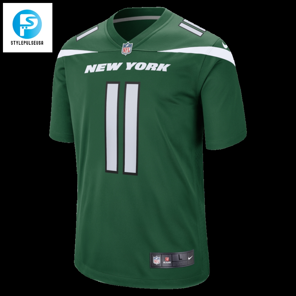 Mens New York Jets Jermaine Johnson Ii Nike Gotham Green Game Jersey 