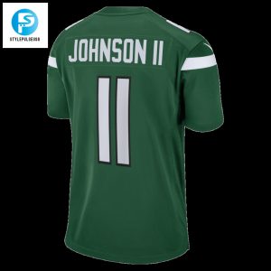 Mens New York Jets Jermaine Johnson Ii Nike Gotham Green Game Jersey stylepulseusa 1 2