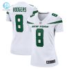 Womens New York Jets Aaron Rodgers Nike White Player Jersey stylepulseusa 1