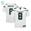 Youth New York Jets Aaron Rodgers Nike White Game Jersey stylepulseusa 1