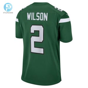 Youth New York Jets Zach Wilson Nike Gotham Green Game Jersey stylepulseusa 1 2