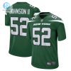 Mens New York Jets Jermaine Johnson Ii Nike Green Player Game Jersey stylepulseusa 1