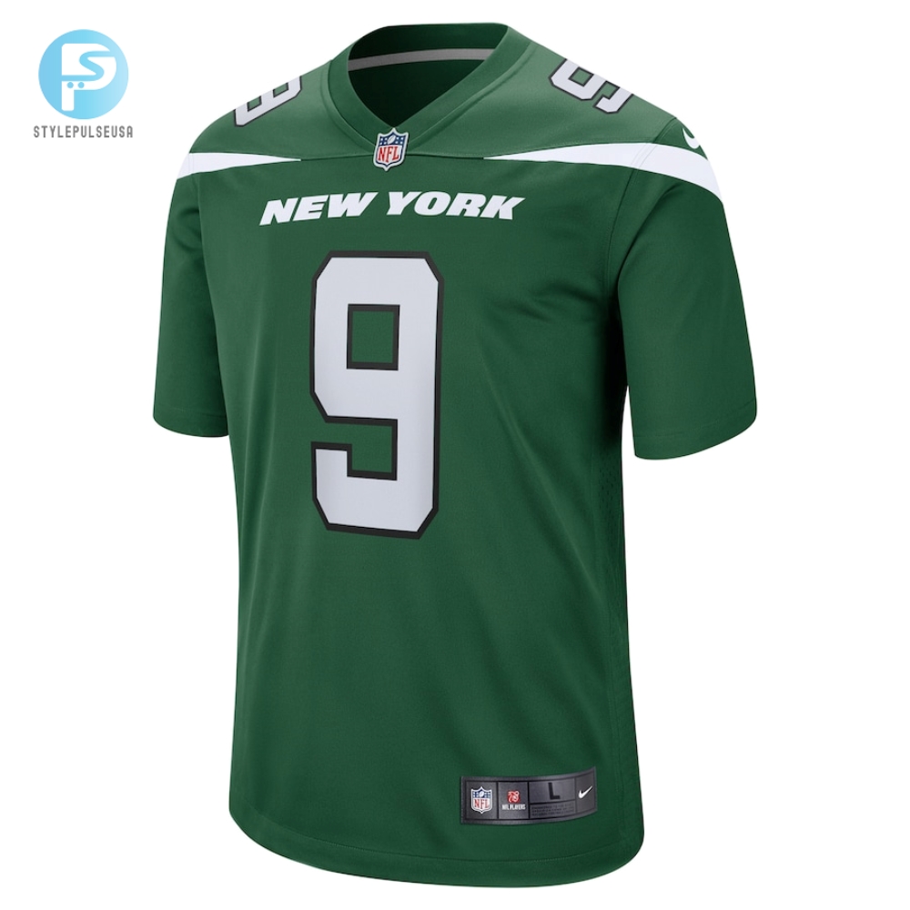 Mens New York Jets Greg Zuerlein Nike Gotham Green Team Game Jersey 