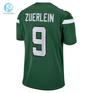 Mens New York Jets Greg Zuerlein Nike Gotham Green Team Game Jersey stylepulseusa 1 2