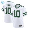 Mens New York Jets Allen Lazard Nike White Legacy Player Game Jersey stylepulseusa 1