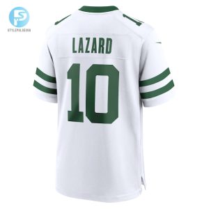 Mens New York Jets Allen Lazard Nike White Legacy Player Game Jersey stylepulseusa 1 2