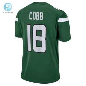 Mens New York Jets Randall Cobb Nike Gotham Green Game Jersey stylepulseusa 1 2