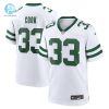 Mens New York Jets Dalvin Cook Nike White Legacy Player Jersey stylepulseusa 1