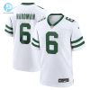 Mens New York Jets Mecole Hardman Nike White Legacy Player Game Jersey stylepulseusa 1