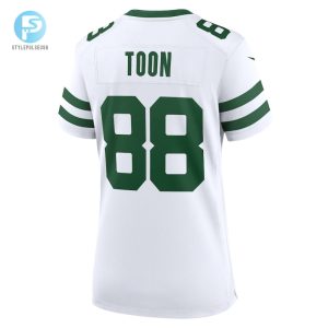 Womens New York Jets Al Toon Nike White Legacy Retired Player Game Jersey stylepulseusa 1 2