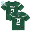 Infant New York Jets Zach Wilson Nike Gotham Green Game Jersey stylepulseusa 1