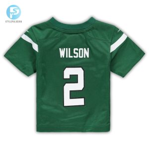 Infant New York Jets Zach Wilson Nike Gotham Green Game Jersey stylepulseusa 1 2