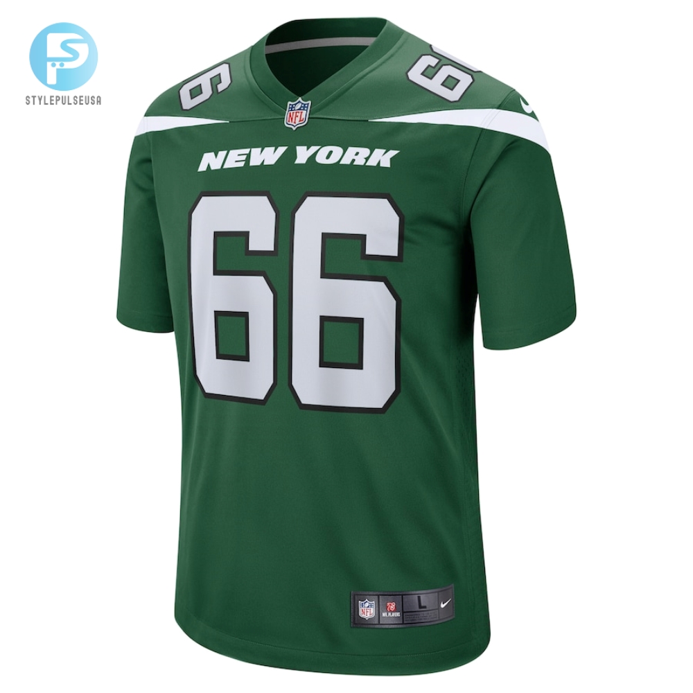 Mens New York Jets Joe Tippmann Nike Gotham Green Game Jersey 