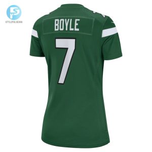 Womens New York Jets Tim Boyle Nike Gotham Green Game Jersey stylepulseusa 1 2