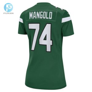 Womens New York Jets Nick Mangold Nike Gotham Green Retired Player Jersey stylepulseusa 1 2