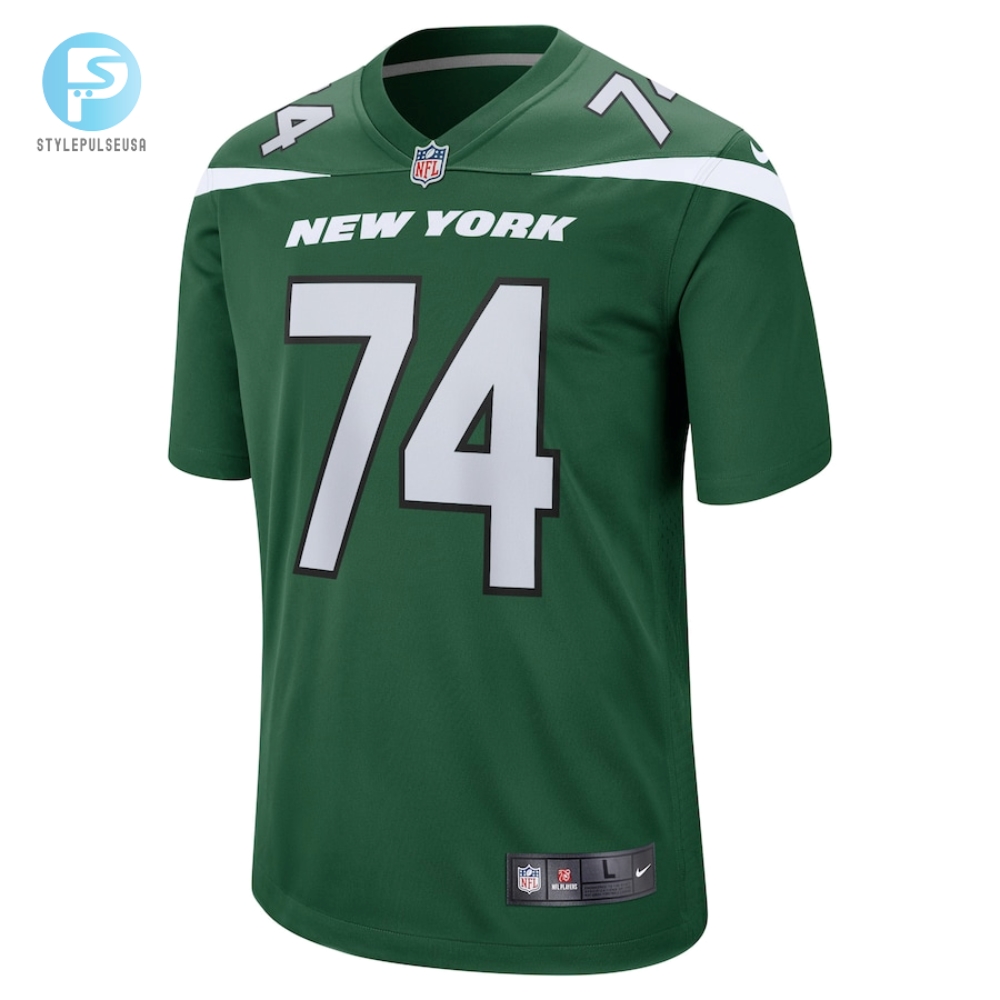 Mens New York Jets Nick Mangold Nike Gotham Green Retired Player Jersey 