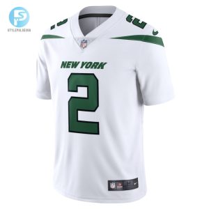 Mens New York Jets Zach Wilson Nike Spotlight White Vapor Limited Jersey stylepulseusa 1 4