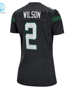 Womens New York Jets Zach Wilson Nike Black Player Jersey stylepulseusa 1 2