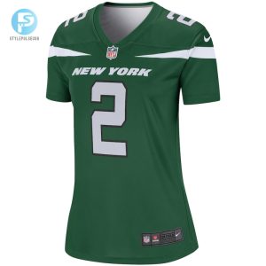 Womens New York Jets Zach Wilson Nike Gotham Green Legend Jersey stylepulseusa 1 1