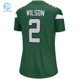 Womens New York Jets Zach Wilson Nike Gotham Green Legend Jersey stylepulseusa 1 2