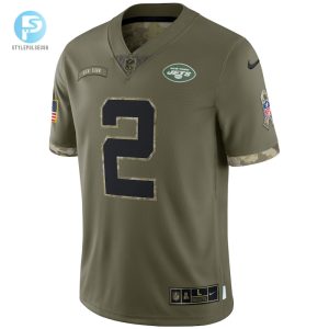 Mens New York Jets Nike Olive 2022 Salute To Service Limited Jersey stylepulseusa 1 1