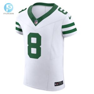 Mens New York Jets Aaron Rodgers Nike White Alternate Vapor F.U.S.E. Elite Jersey stylepulseusa 1 4