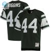 Mens New York Jets John Riggins Mitchell Ness Green Retired Player Legacy Replica Jersey stylepulseusa 1