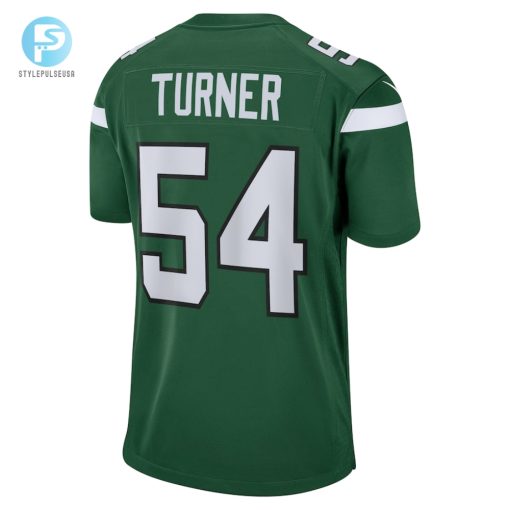 Mens New York Jets Billy Turner Nike Gotham Green Game Jersey stylepulseusa 1 2