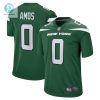 Mens New York Jets Adrian Amos Nike Gotham Green Game Jersey stylepulseusa 1