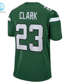 Mens New York Jets Chuck Clark Nike Gotham Green Team Game Jersey stylepulseusa 1 2