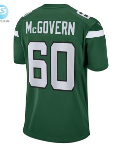 Mens New York Jets Connor Mcgovern Nike Gotham Green Game Jersey stylepulseusa 1 2