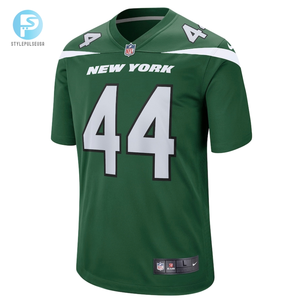 Mens New York Jets Jamien Sherwood Nike Gotham Green Game Jersey 
