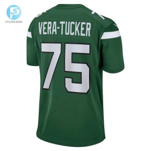 Mens New York Jets Alijah Veratucker Nike Gotham Green Game Player Jersey stylepulseusa 1 2