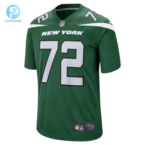 Mens New York Jets Micheal Clemons Nike Gotham Green Game Player Jersey stylepulseusa 1 1