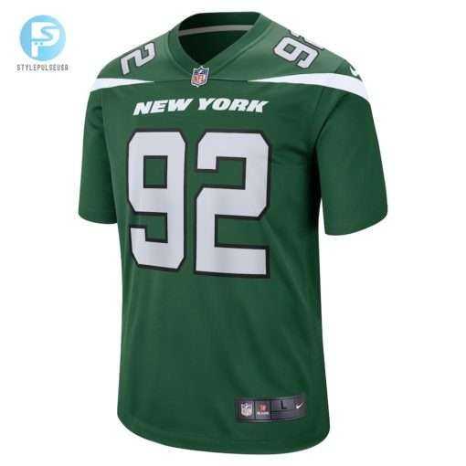 Mens New York Jets Ifeadi Odenigbo Nike Gotham Green Game Jersey stylepulseusa 1 1