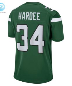 Mens New York Jets Justin Hardee Nike Gotham Green Game Jersey stylepulseusa 1 2