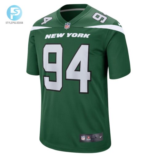 Mens New York Jets Solomon Thomas Nike Gotham Green Game Jersey stylepulseusa 1 1