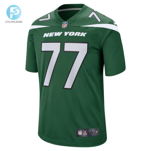 Mens New York Jets Mekhi Becton Nike Gotham Green Player Game Jersey stylepulseusa 1 1