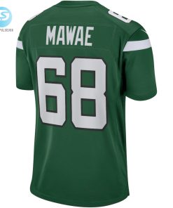 Mens New York Jets Kevin Mawae Nike Gotham Green Game Retired Player Jersey stylepulseusa 1 2