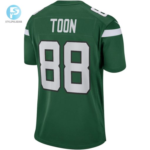Mens New York Jets Al Toon Nike Gotham Green Game Retired Player Jersey stylepulseusa 1 2