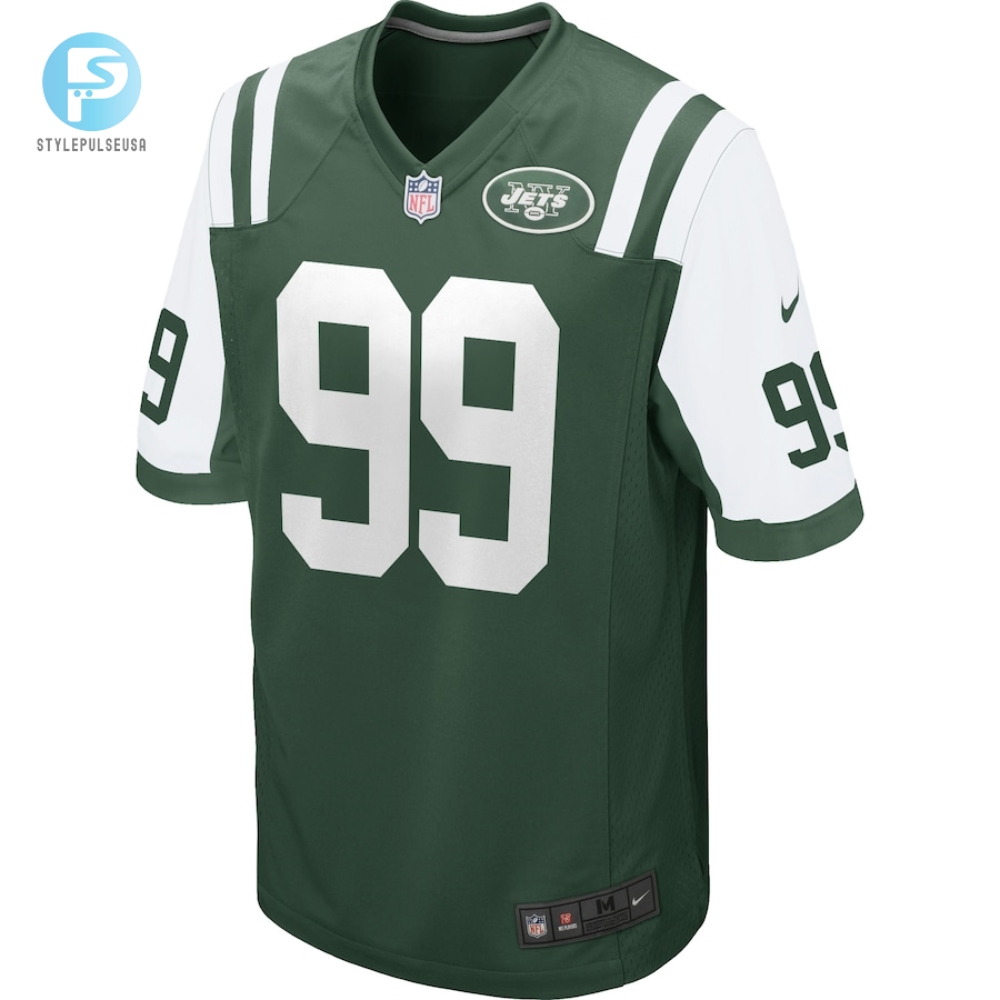 Mens New York Jets Mark Gastineau Nike Green Retired Player Game Jersey 