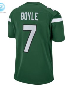 Mens New York Jets Tim Boyle Nike Gotham Green Game Jersey stylepulseusa 1 2