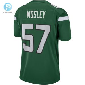 Mens New York Jets C.J. Mosley Nike Gotham Green Game Player Jersey stylepulseusa 1 2