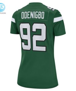 Womens New York Jets Ifeadi Odenigbo Nike Gotham Green Game Jersey stylepulseusa 1 2